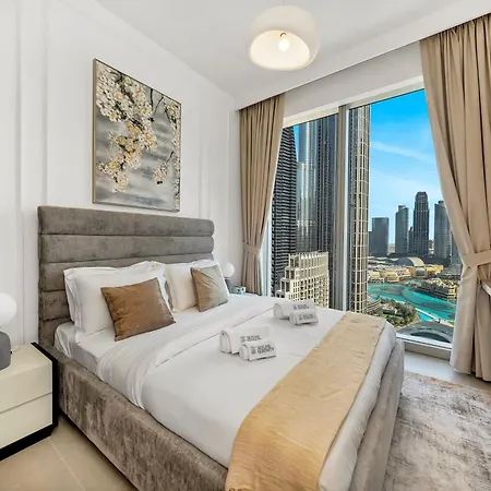 Burj Khalifa Bliss I 4 Bedroom Apartments I Burj Khalifa & Fountain Views I Free Gym, Pool, Parking, Wi-Fi And Ps5 I By Skyline Serenity Dubai Exterior photo